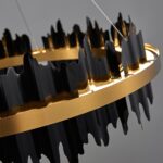 Obsidian Wave Chandelier - Image 6