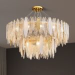 Kalcedony Oval Chandelier