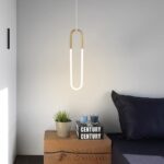 Gold Cliper Pendant - Image 2