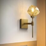 Brass Stone Wall Lamp - Image 2