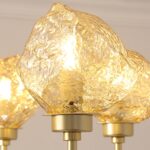 Brass Stone Wall Lamp - Image 4