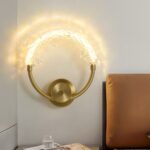 Crystal Cluster Ring Wall Lamp - Image 2