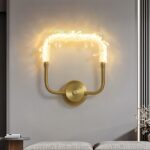 Crystal Cluster Ring Wall Lamp - Image 3