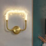 Crystal Cluster Ring Wall Lamp - Image 4