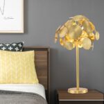 Gold Capiz Table Lamp - Image 3