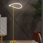 Harp String Floor Lamp