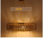 Sophisticated Mid-century Chandelier - Image 9
