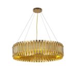 Sophisticated Mid-century Chandelier - Image 4