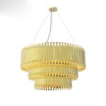 Sophisticated Mid-century Chandelier - Image 2