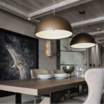 Black Dome Pendant - Image 3