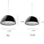 Black Dome Pendant - Image 8
