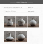 Rough Ceramic Vases - Image 8