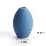 Round Blue Vases - Image 6