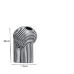 Mackenzie Stripes Art Vase - Image 5