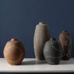 Gnarly Hand-painted Line Pottery - Image 4