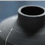 Gnarly Hand-painted Line Pottery - Image 5