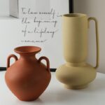 Terracotta Morandi Vase - Image 2