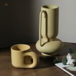 Terracotta Morandi Vase - Image 8