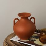 Terracotta Morandi Vase - Image 9