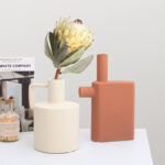 Geomatric Ceramic Vase - Image 3