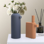 Geomatric Ceramic Vase - Image 2