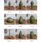 Gohobi Green Vase Ceramic Pot - Image 8