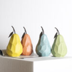 Ceramics Apple Pear Ornaments - Image 4