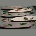 Nature's Art Handmade Leaves Solid Wood Tray - Image 7