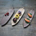 Nature's Art Handmade Leaves Solid Wood Tray - Image 4