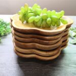 Organic Oasis Unique Handmade Natural Wooden Plat - Image 5