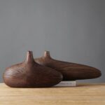 Stripe Waves Floral Vase - Image 3