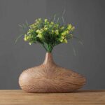 Stripe Waves Floral Vase - Image 9