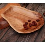 Sculptural Solid Wood Fruit Bowl - Image 7