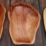 Sculptural Solid Wood Fruit Bowl - Image 8