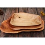 Sculptural Solid Wood Fruit Bowl - Image 9