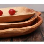 Sculptural Solid Wood Fruit Bowl - Image 11