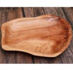 Sculptural Solid Wood Fruit Bowl - Image 12