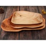 Sculptural Solid Wood Fruit Bowl - Image 15