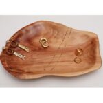 Sculptural Solid Wood Fruit Bowl - Image 18