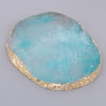 Imitation Agate Plate Jewelry Display Pad Coaster - Image 2