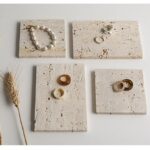 Natural Stone Pallet Creative Jewelry Display - Image 7