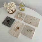 Natural Stone Pallet Creative Jewelry Display - Image 4