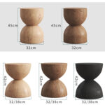 Sculpt Solid Wood Table - Image 11