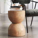 Sculpt Solid Wood Table - Image 8