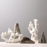 Sculpture Abstract Coral Stone - Image 3