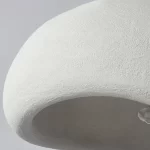 Wabi-Sabi Serenity: Textured Cement Pendant Lamp with Natural Finish - Image 11