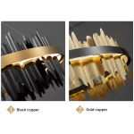 Obsidian Wave Chandelier - Image 20