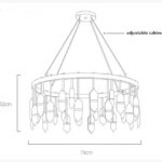 Sphetic Quartz Chandelier - Image 12