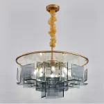 Asscher Quartz Chandelier - Image 3
