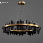 Obsidian Wave Chandelier - Image 7